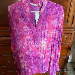 NEW Soft Surroundings floral top